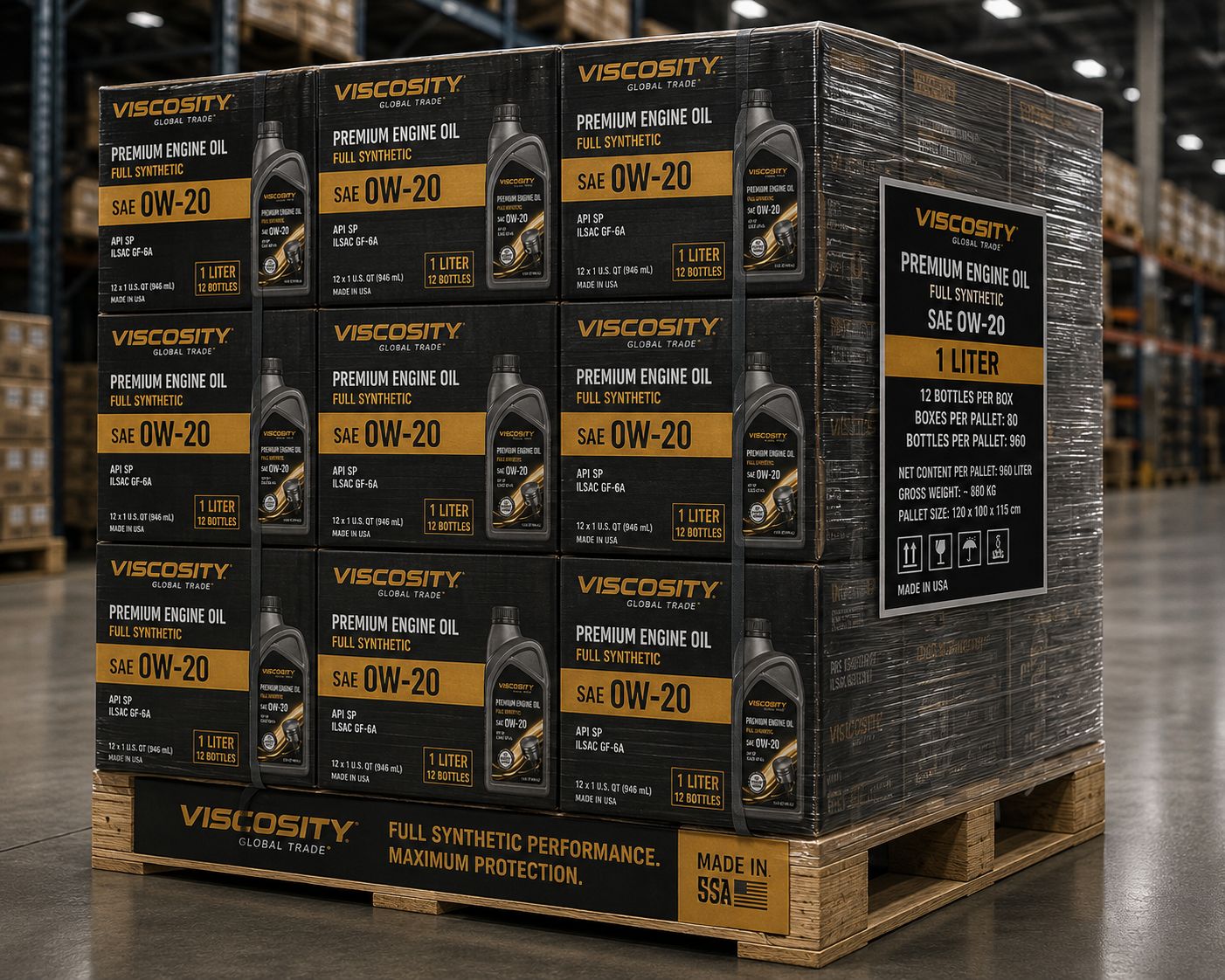 Premium Engine Oils SAE 0W-16 Full Synthetic API SP, ILSAC GF-6B