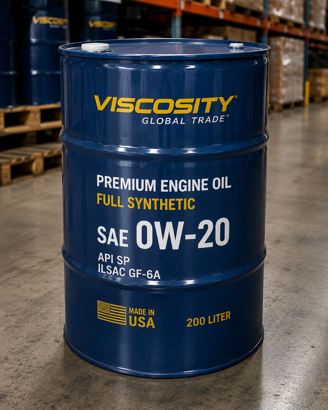 Premium Engine Oil SAE 0W-20 Full Synthetic – Drum 200L