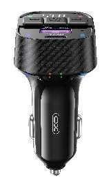 BCC17 Smart Bluetooth MP3 A+C Dual Port PD30W Car Charger Black