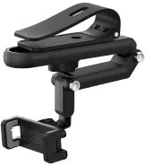 C185 Sun Visor Adjustable Phone Holder black