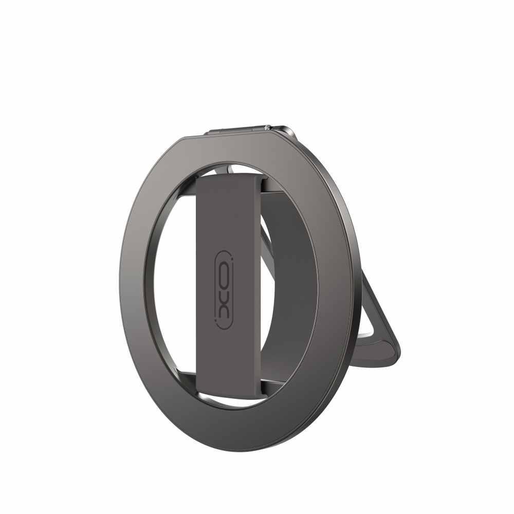 C198 Silicone Ring Holder + Desktop Stand black