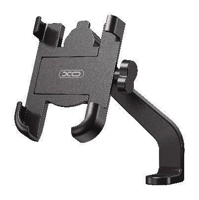 C141 Bicycle Metal Cell Phone Holder Black