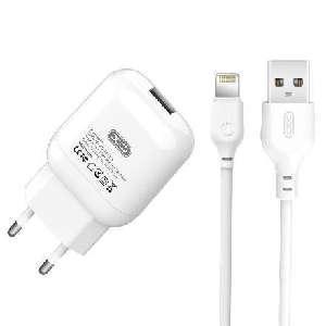 L37 EU charger with apple cable White