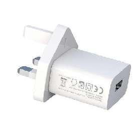 L99 UK 2.4A USB Charger White