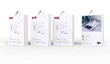 L127 (EU) USB-A QC18W Fast Charger with Lightning cable white