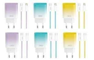 CE18 (EU) PD30W USB-C fast charging charger with Type-C cable Yellow