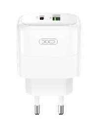 L137(EU) PD20W/QC18W (1USB-A+1USB-C) Fast Charger White