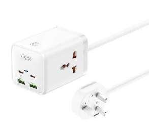 WL24(Uk) 65W Fast Charging Desktop Charger Array Plug White