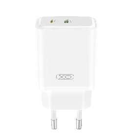 L145 20W USB-C+L Port Bi-directional Reverse Charger Fast Charger White