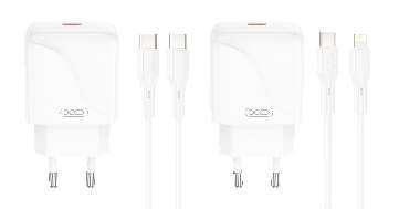 L141 20W Single USB-C Fast Charger with Lightning cable (NB-Q231A) White