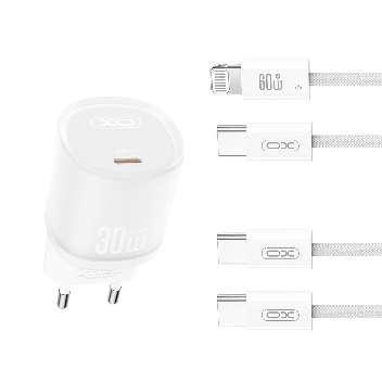 L150(EU) 30W Single USB-C Fast Charger with TYPE-C cable White