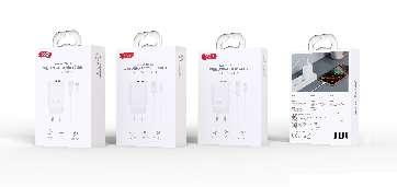 CE34 (EU) Dual USB-A 2.4A Charger iP Set (NB103) white