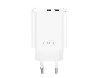 CE34 (EU) Dual USB-A 2.4A Charger white