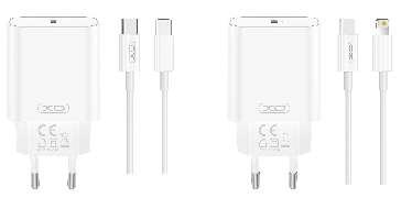 CE32(EU) PD20W Single USB-C Fast Charger iP Set (NB-Q189A) white