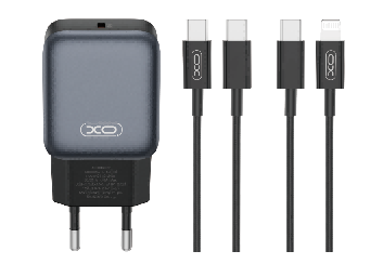 L153(EU) PD20W 1USB-C Fast Charger Charger iP Set (NB-Q189A) black