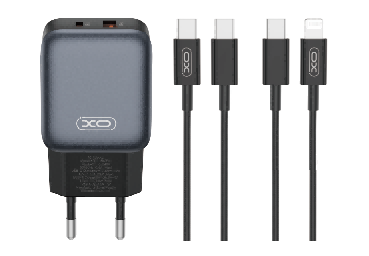 L154(EU) PD20W/QC18W(1A1C) Quick Charge iP Set (NB-Q189A) black