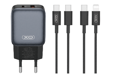 L156(EU) PD30W/QC18W(1A1C) Fast Charger iP Set (NB-Q189A) black