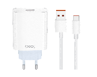 L164(EU) 120W(actual: 30w) Fast Charger for Xiaomi TYPE-C Kit (Factory Cable) White