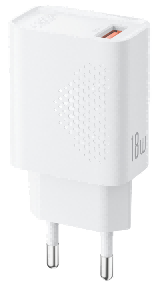 L159(EU) QC18W 1USB-A Fast Charger White