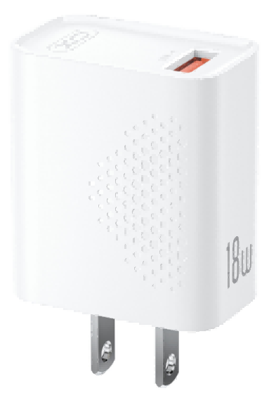 L159(US) QC18W 1USB-A Fast Charger white
