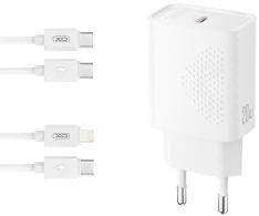 L160(EU) 20W 1USB-C Fast Charger iP Kit (NB300) White