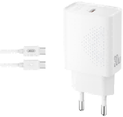 L162(EU) 30W 1USB-C Fast Charger Type-c Kit (NB299) White