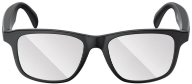 E12 PRO AI Translation Smart Audio Glasses Photochromic Blue Light Protection Lenses (Dual-Side Power On) Black