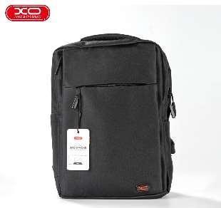 CB02 15.6" Computer Shoulder Bag Black (Side USB Port, Quick Charge) Black