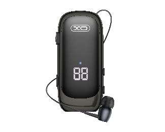 BE51 Lavalier Stretch High Capacity Digital Single Side Bluetooth Headset black