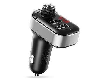 BCC10 Smart Bluetooth MP3 +5V3.1A Car Charger Black