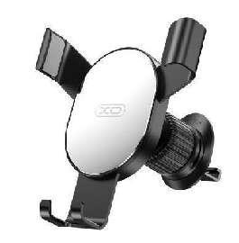 C126 Mirror face gravity air outlet latch bracket Sliver+Black